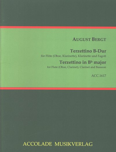 A. Bergt: Terzettino B-Dur, Fl/ObKlrFg (Pa+St)