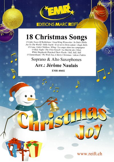 J. Naulais: 18 Christmas Songs, 2Sax