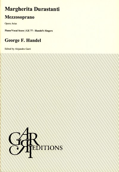 G.F. Haendel: Selected Arias - Mezzo Soprano