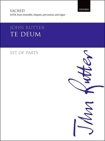 J. Rutter: Te Deum, Ch (Chpa)
