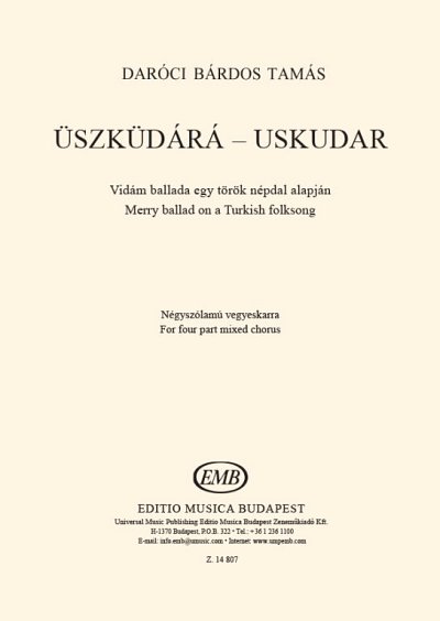 T. Daróci Bárdos: Üszküdárá - Uskudar, 2GesGch (Part.)