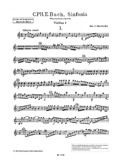 DL: O. Fritz: Gradus ad Symphoniam Unterstufe, Schulo (Vl1)