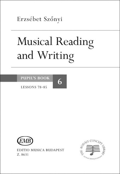 E. Sz_nyi: Musical Reading and Writing 6, Ges