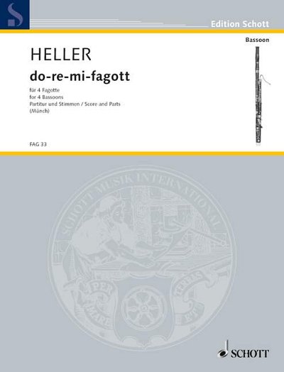 DL: B. Heller: do-re-mi-fagott, 4Fag (Pa+St)