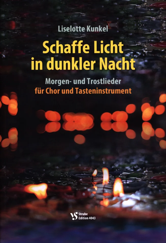 L. Kunkel: Schaffe Licht in dunkler Nac, GchKlav/Org (Part.) (0)