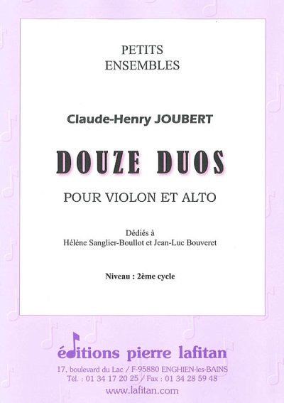 Douze Duos Pour Violon et Alto, VlVla (Part.)