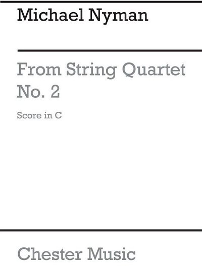 M. Nyman: String Quartet No. 2, 2VlVaVc (Part.)