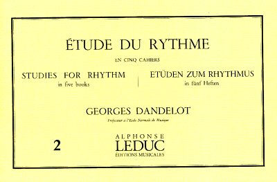 G. Dandelot: Etüden zum Rhythmus 2, Instr