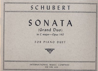 F. Schubert: Sonata (Gran Duo) Do Op.140, Klav4m (Sppa)