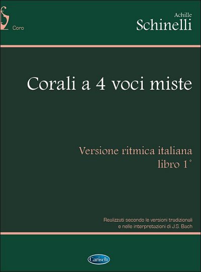 J.S. Bach: Corali a 4 voci miste, Gch