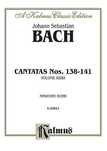 Bach Cantatas No. 138-141 (KA)