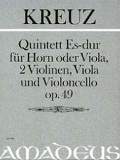 Kreuz Emil: Quintett Es-Dur Op 49