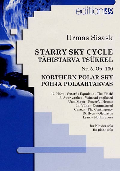U. Sisask: Starry Sky Cycle op. 160/5 - Northern Polar, Klav