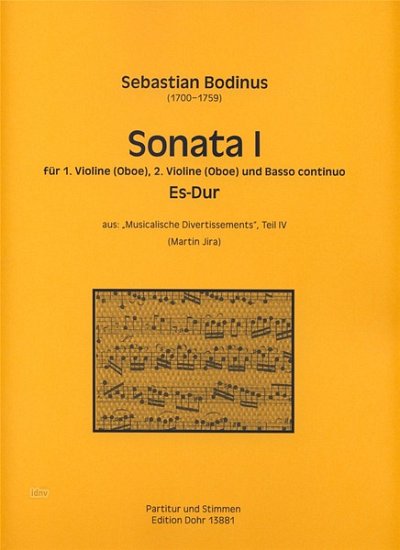 S. Bodinus: Sonata I (Pa+St)