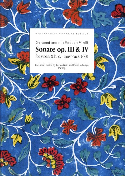 G.A. Pandolfi Mealli: Sonate op. 3/4, VlBc