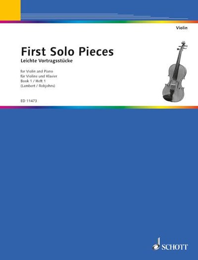 Lambert, Cecily / Robjohns, Sydney: First Solo Pieces