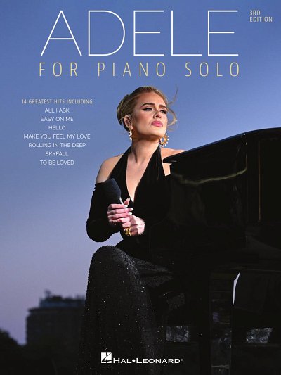 A. Adkins: Adele for Piano Solo - 3rd Edition
