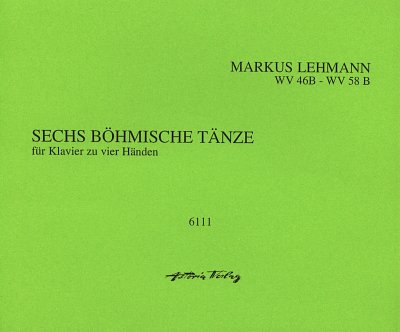 AQ: M. Lehmann: Sechs Böhmische Tänze , Klav4m (S (B-Ware)