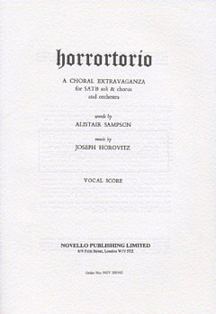 J. Horovitz: Horrortorio, GchKlav (Bu)