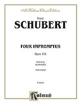 F. Schubert y otros.: Schubert: Four Impromptus, Op. 142 (Ed. Giuseppe Buonamici)