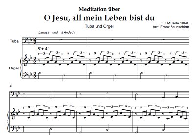 DL: (Traditional): O Jesu, all mein Leben bist d, TbOrg (Par