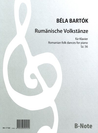 B. Bartók: Romanian folk dances for piano Sz. 56