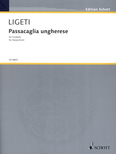 G. Ligeti: Passacaglia ungherese, Cemb