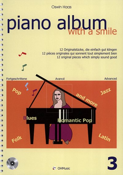 O. Haas: piano album with a smile 3, Klav (+CD)