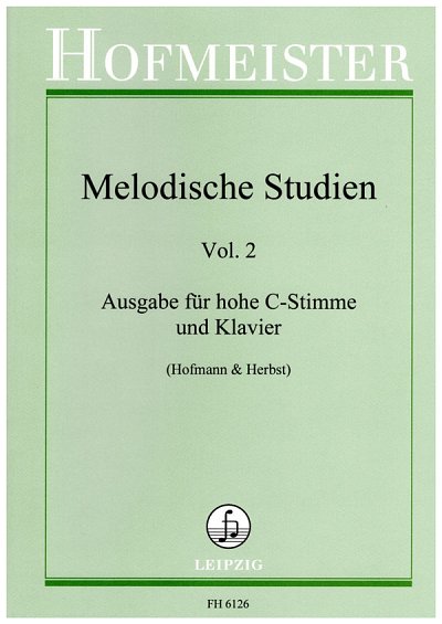 S. Hofmann: Melodische Studien 2, Fl/ObKlav (KlavpaSt)