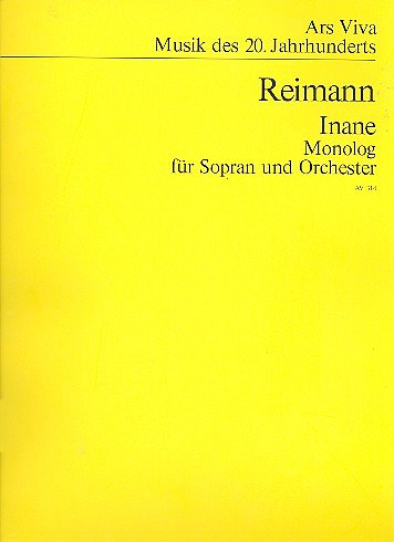 A. Reimann: Inane Monolog