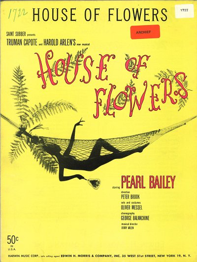 H. Arlen y otros.: House of Flowers (from 'House Of Flowers')
