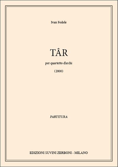 I. Fedele: Tar, Sinfo (Part.)