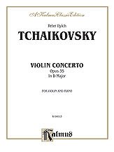 DL: P.I. Tschaikowsky: Tchaikovsky: Violin Co, VlKlav (Klavp