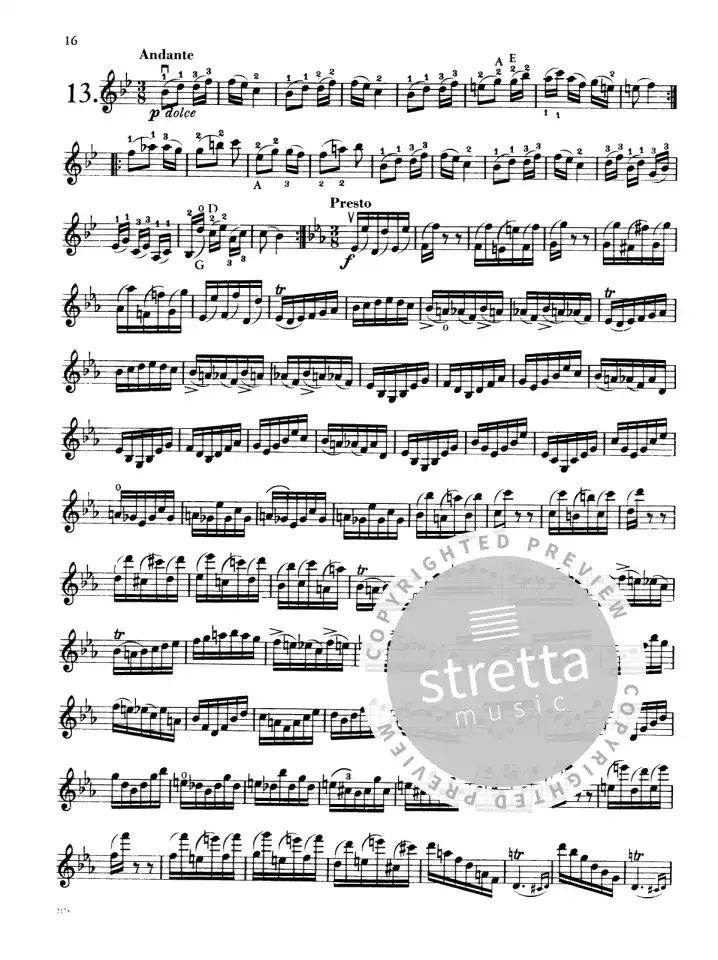 F. Fiorillo: 36 Etudes or Caprices, Viol (2)