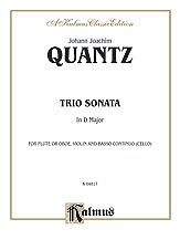 Johann Quantz, Quantz, Johann: Quantz: Trio Sonata in D Major