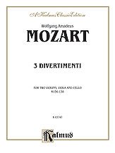 DL: W.A. Mozart: Mozart: Three Divertimenti, 2VlVaVc (Pa+St)
