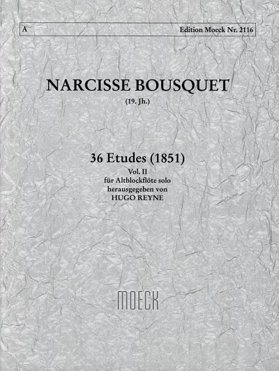 Bousquet Narcisse: 36 Etudes 2