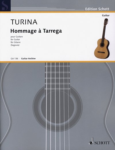 J. Turina: Hommage à Tárrega op. 69 , Git