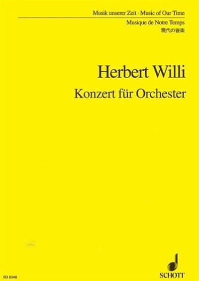 W. Herbert: Konzert für Orchester , Orch (Part.)