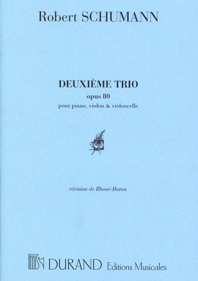 R. Schumann: Trio Op 80 N 2 Violon-Violonce, VlVcKlv (Pa+St)