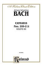 J.S. Bach et al.: Bach: Cantatas Nos. 209-211, Volume 60