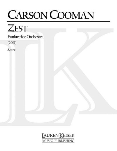 C. Cooman: Zest: Fanfare for Orchestra, Sinfo (Part.)