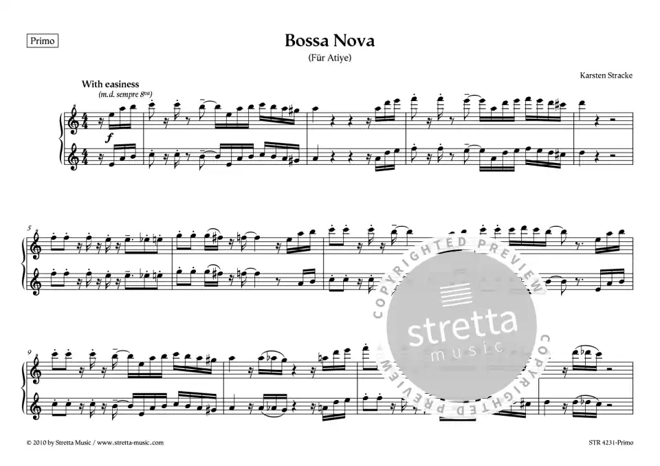 DL: K. Stracke: Bossa Nova (Fuer Atiye) (2)