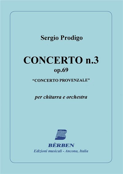 Concerto 3 Op 69 Partitura Conc (Part.)