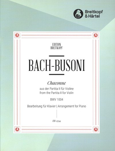 AQ: J.S. Bach: Chaconne aus der Partita II d-moll B (B-Ware)