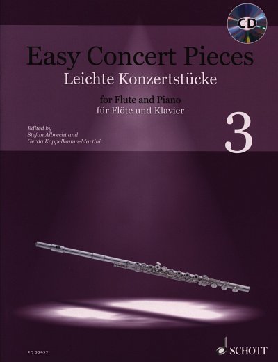 Leichte Konzertstücke 3, FlKlav (KlavpaStCD)