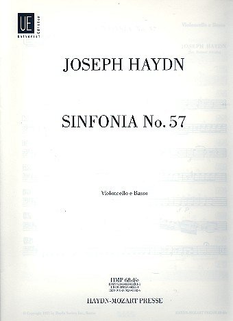 J. Haydn: Sinfonia Nr. 57 D-Dur Hob. I:57, Sinfo (VcKb)