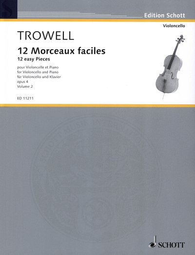 A. Trowell: 12 Morceaux faciles op. 4/2, VcKlav (KlavpaSt)