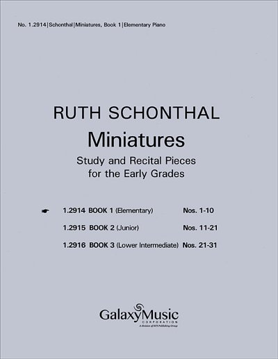Miniatures, Book 1, Klav
