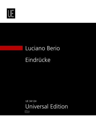 L. Berio: Eindrücke  (Stp)